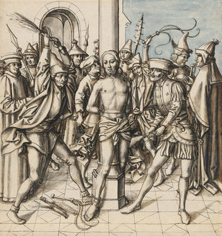 La flagellation du Christ - Cercle de Hans Holbein l'Ancien