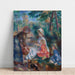 Reproductie van het schilderij De appelsverkoper - Pierre-Auguste Renoir
