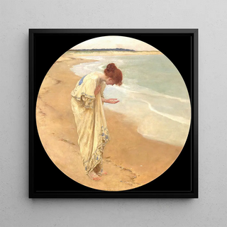 La mer a ses perles - William Henry Margetson