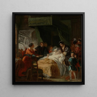 La mort de Léonard de Vinci dans les bras de François Ier - François-Guillaume Ménageot