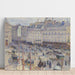 Reproduction of the painting La place du Havre, Paris - Camille Pissarro