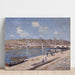 Reproductie van het schilderij Het strand bij Saint-Mammès - Alfred Sisley