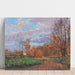 Reproductie van het schilderij De weide bij Krems - Alfred Zoff