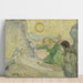 Reproductie van het schilderij De opstanding van Lazarus (Na Rembrandt) - Vincent van Gogh