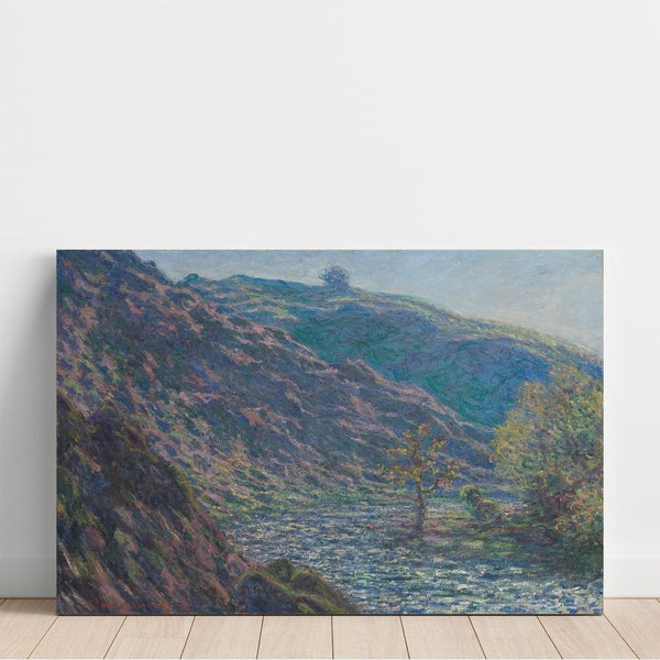 Reproductie van het schilderij De rivier Petite Creuse - Claude Monet