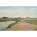 Reproductie van het schilderij De rivier en de haven van Frederiksværk - Laurits Andersen Ring