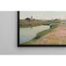 Reproductie van het schilderij De rivier en de haven van Frederiksværk - Laurits Andersen Ring