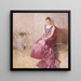 La robe d'État lilas de Madame von Birkenreuth - Karl Mediz — framed artwork on a wall