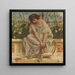 La sandale - Edward John Poynter — ingelijst kunstwerk aan de muur