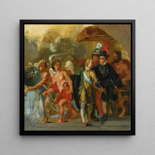 La scène de l'archiduchesse Isabelle - Eugène Delacroix