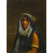 Reproductie van het schilderij De zwarte dienstmeid - Jean-Léon Gérôme