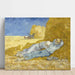 Reproductie van het schilderij De dutje - Vincent Van Gogh