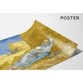 La sieste - Vincent Van Gogh | Reproduction Tableau Décoration murale affiche copie