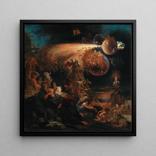 La tentation de Saint Antoine - Domenicus van Wijnen