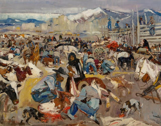 LaVerne Nelson Black - Fiesta in Taos.webp