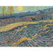 Reproductie van het schilderij Landarbeider in een veld - Vincent van Gogh