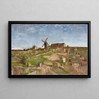 Reproduction tableau | La butte Montmartre - Vincent Van Gogh | Poster - Toile - Aluminium