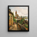 Weissenkirchen in de Wachau - Ladislaus Eugen Petrovits — ingelijst kunstwerk aan de muur