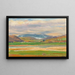 A spring landscape at the foot of the Tatras - Ladislav Mednyánszky — framed artwork on a wall