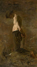 Forçat à genoux - Ladislav Mednyánszky — weergave van het kunstwerk