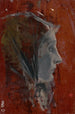 Study of a female head in profile - Ladislav Mednyánszky — artwork view