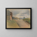 De weg - Ladislav Mednyánszky — ingelijst kunstwerk aan de muur