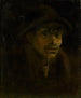 Clochard met pijp - Ladislav Mednyánszky — weergave van het kunstwerk
