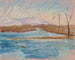 Winterlandschap - Ladislav Mednyánszky — weergave van het kunstwerk