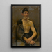 Captif - Ladislav Tresko — ingelijst kunstwerk aan de muur