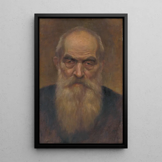 Ladislav Tresko - Head Study of an Old Man with a Beard.webp