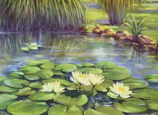 Lafayette F Cargill - Water lily.webp