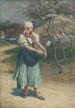 Conversation à la campagne - Lajos Deák Ébner — weergave van het kunstwerk