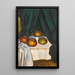 Natuurmoeite met fruit - Lajos Tihanyi — ingelijst kunstwerk aan de muur