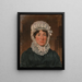 Portret van Mevrouw Ben Marshall - Lambert Marshall — ingelijst kunstwerk aan de muur
