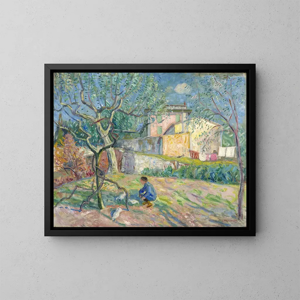 De Fiesole - Lars Jorde — ingelijst kunstwerk aan de muur