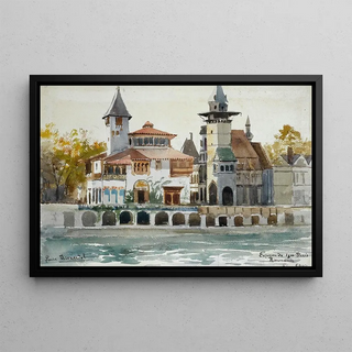 Laure Brouardel - Exposition de 1900 le pavillon de la Roumanie.webp