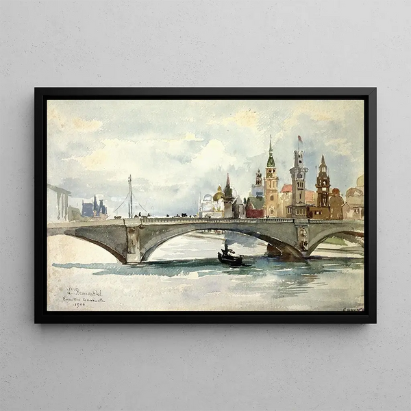 Laure Brouardel - Exposition de 1900 le pont de lAlma.webp