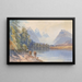 Lac Diamant Wakatipu - Laurence William Wilson — ingelijst kunstwerk aan de muur
