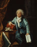 Portret van Mirabeau 1749-1791 in zijn werkkamer - Laurent Dabos — weergave van het kunstwerk