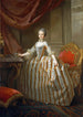 Maria Luisa de Parme 1751-1819, toekomstige koningin van Spanje - Laurent Pécheux — weergave van het kunstwerk