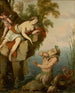 Glaucus en Scylla - Laurent de La Hyre — weergave van het kunstwerk