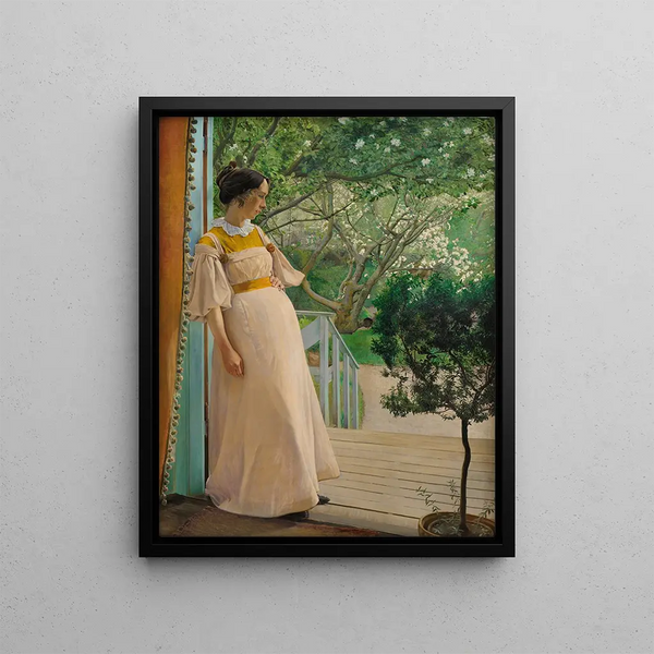 Laurits Andersen Ring - At The French Windows The Artists Wife.webp