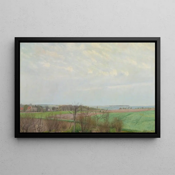 Laurits Andersen Ring - View Of Roskilde Fjord Early Spring.webp