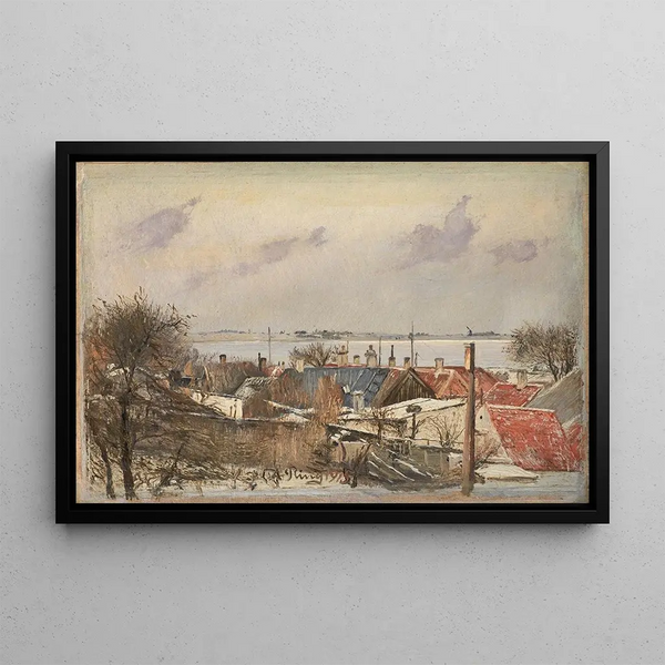 Laurits Andersen Ring - View from Roskilde towards the Fiord.webp