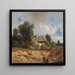 Lavandières aan de Rivier - August Schaeffer von Wienwald — ingelijst kunstwerk aan de muur