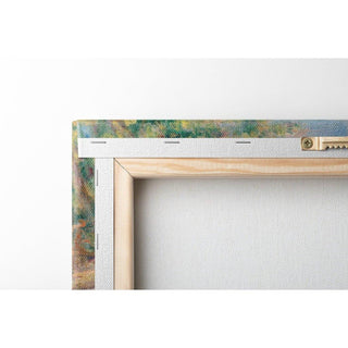 Lavandières au Bord du Loup - Pierre-Auguste Renoir | Reproduction Tableau Décoration murale affiche copie