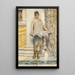 Een badende vrouw - Lawrence Alma-Tadema — ingelijst kunstwerk aan de muur