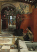 Un laurier-rose - Lawrence Alma-Tadema — weergave van het kunstwerk