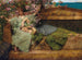 in een rozen tuin - Lawrence Alma-Tadema — weergave van het kunstwerk