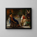 Voorbereidingen voor de festiviteiten De bloemenkrans - Lawrence Alma-Tadema — ingelijst kunstwerk aan de muur